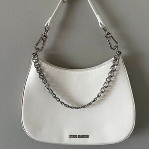 Steve Madden BVital White Bag with Chain